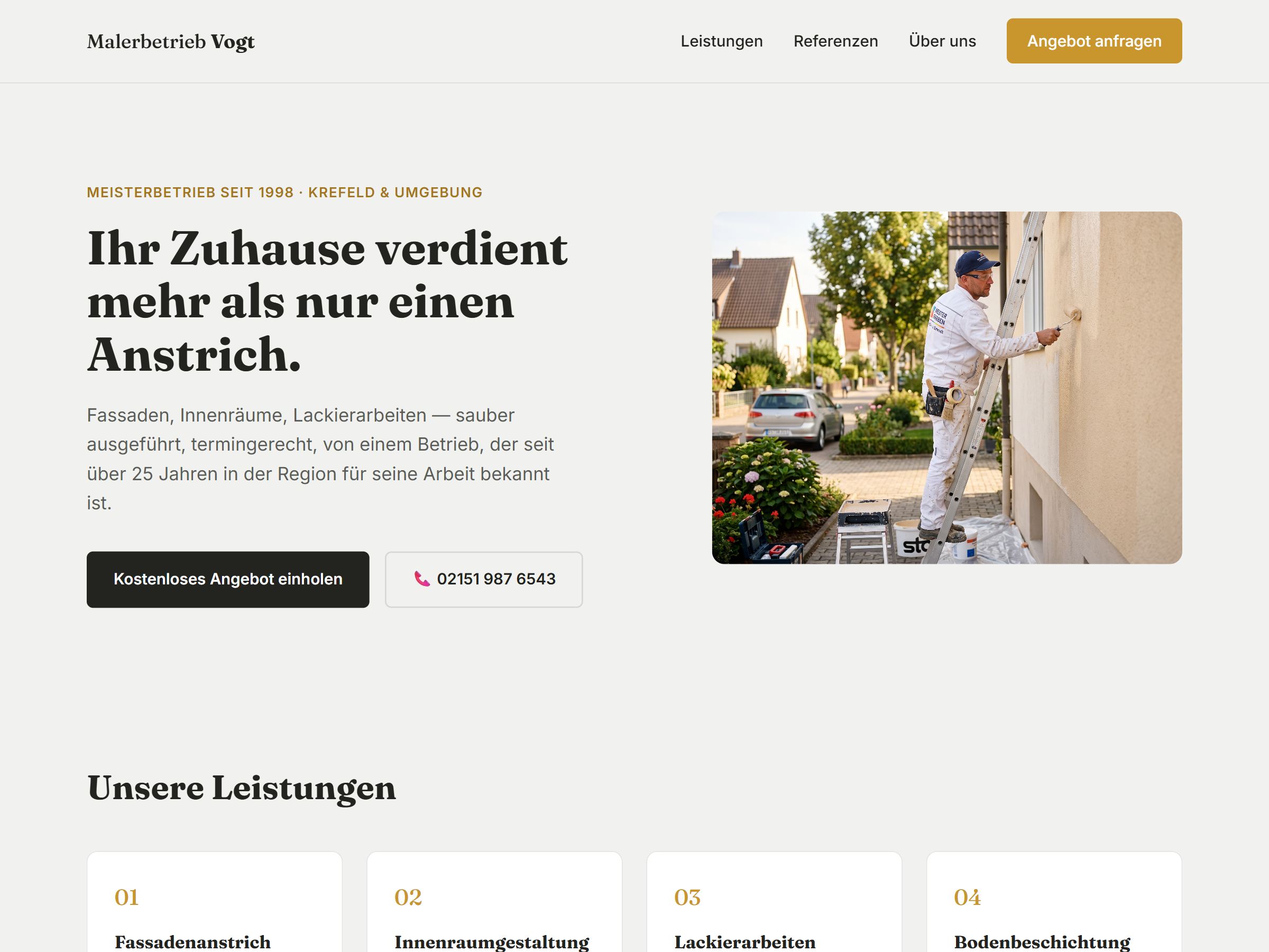 Vorschau Malerbetrieb Vogt